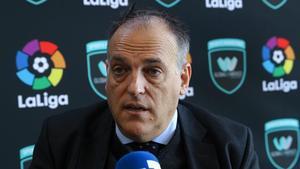 Javier Tebas, presidente de LaLiga.