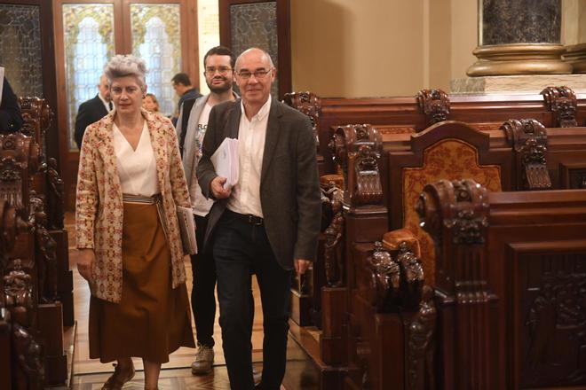 Pleno municipal de A Coruña