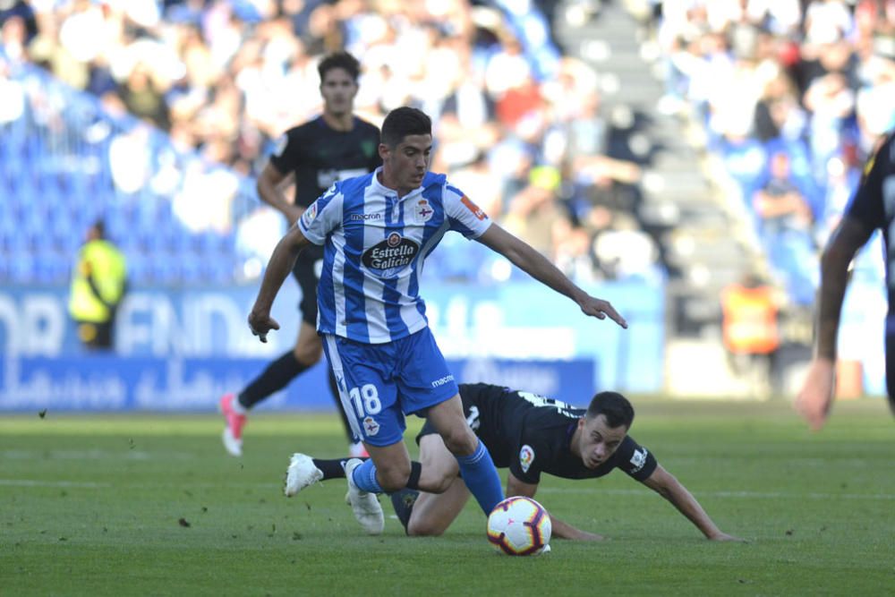 El Málaga CF consigue un trabajado punto en su visita a Riazor que pudo acabar en victoria pero también en derrota