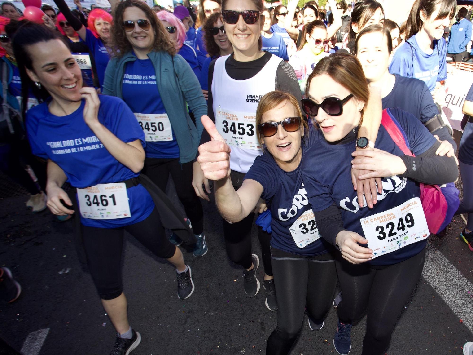 Las imágenes de la salida de la Carrera de la Mujer de Murcia 2024