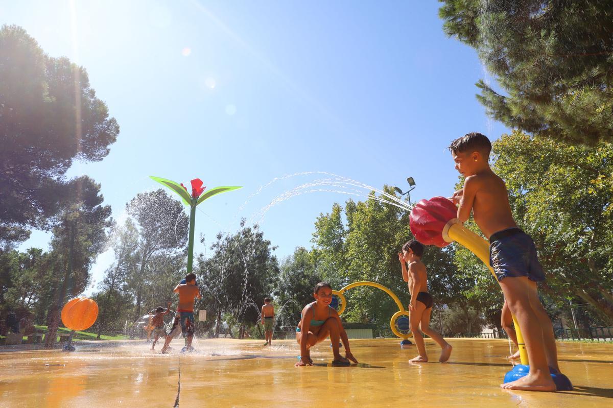 Balance de la Ciudad de los Niños en este verano, niños jugando