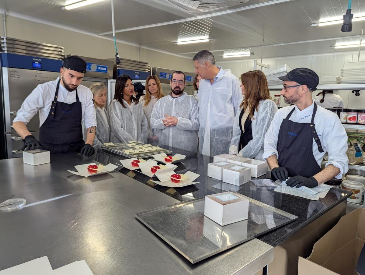 Inauguración del nuevo obrador de Hofmann en Badalona