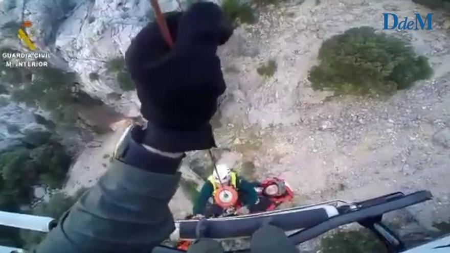 Wanderer auf Mallorca vom Hubschrauber gerettet
