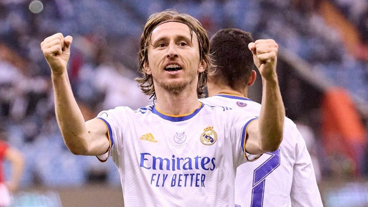 Modric sigue rindiendo al máximo con 36 años