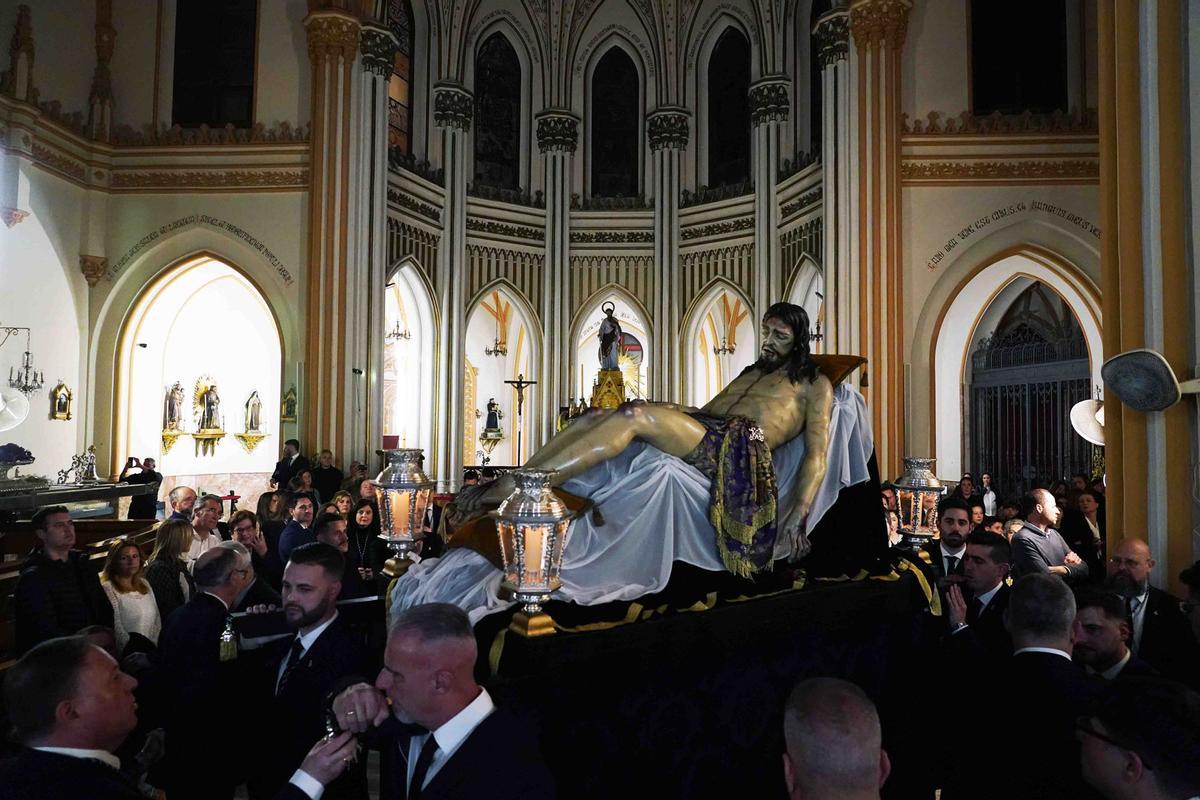 Traslado Soledad de San Pablo. Foto: Álex Zea