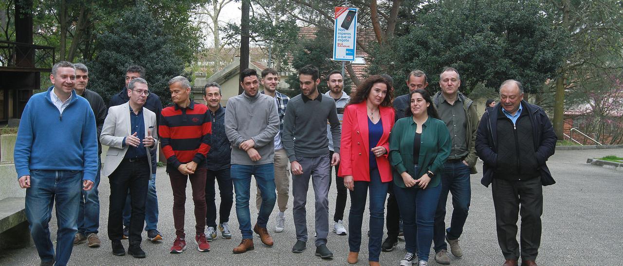 Algunos de los integrantes del Instituto de Física e Ciencias Aeroespaciais.