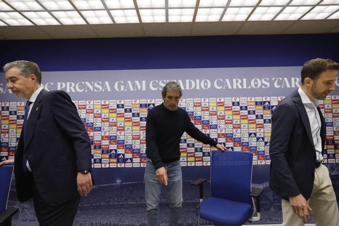 EN IMÁGENES: Así fue la presentación de Guillermo Almada como nuevo entrenador del Real Oviedo