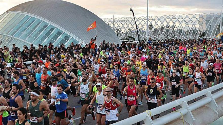 Las cuatro opciones que tienen los 30.000 inscritos al Maratón de Valencia