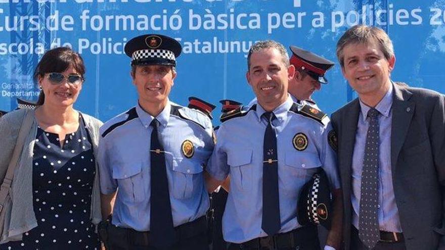 Graduació de policies locals a Solsona.