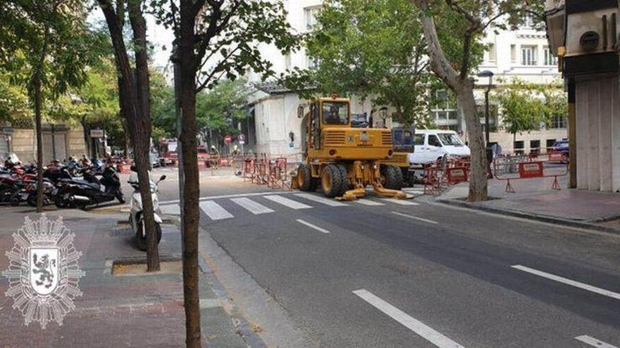 Susto en el centro de Zaragoza por un escape de gas