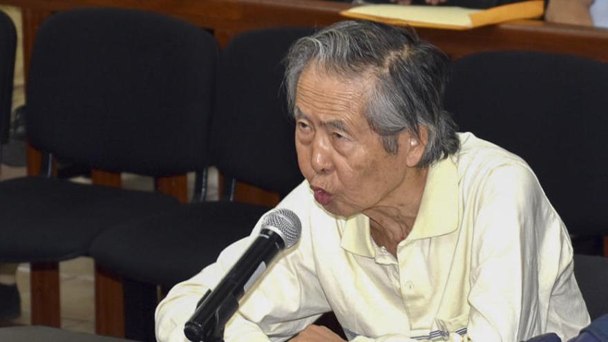 El expresidente de Perú, Alberto Fujimori.