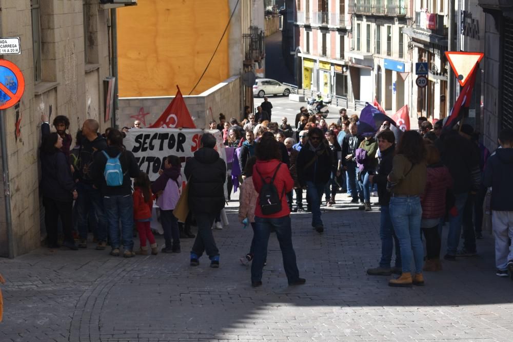 Manifestació 8-M a Berga