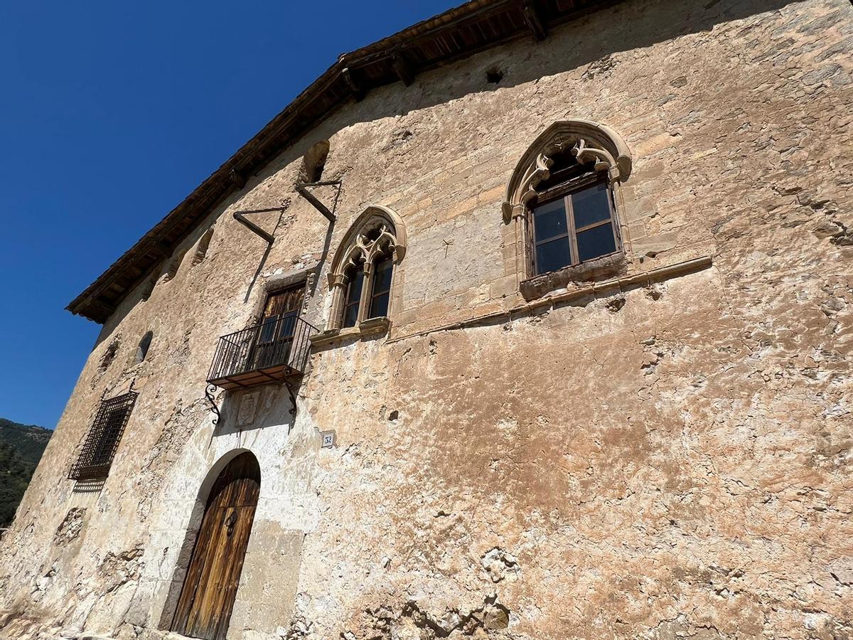 Las maravillosas ventanas de estilo gótico del Castillo del Barón de Herbers.