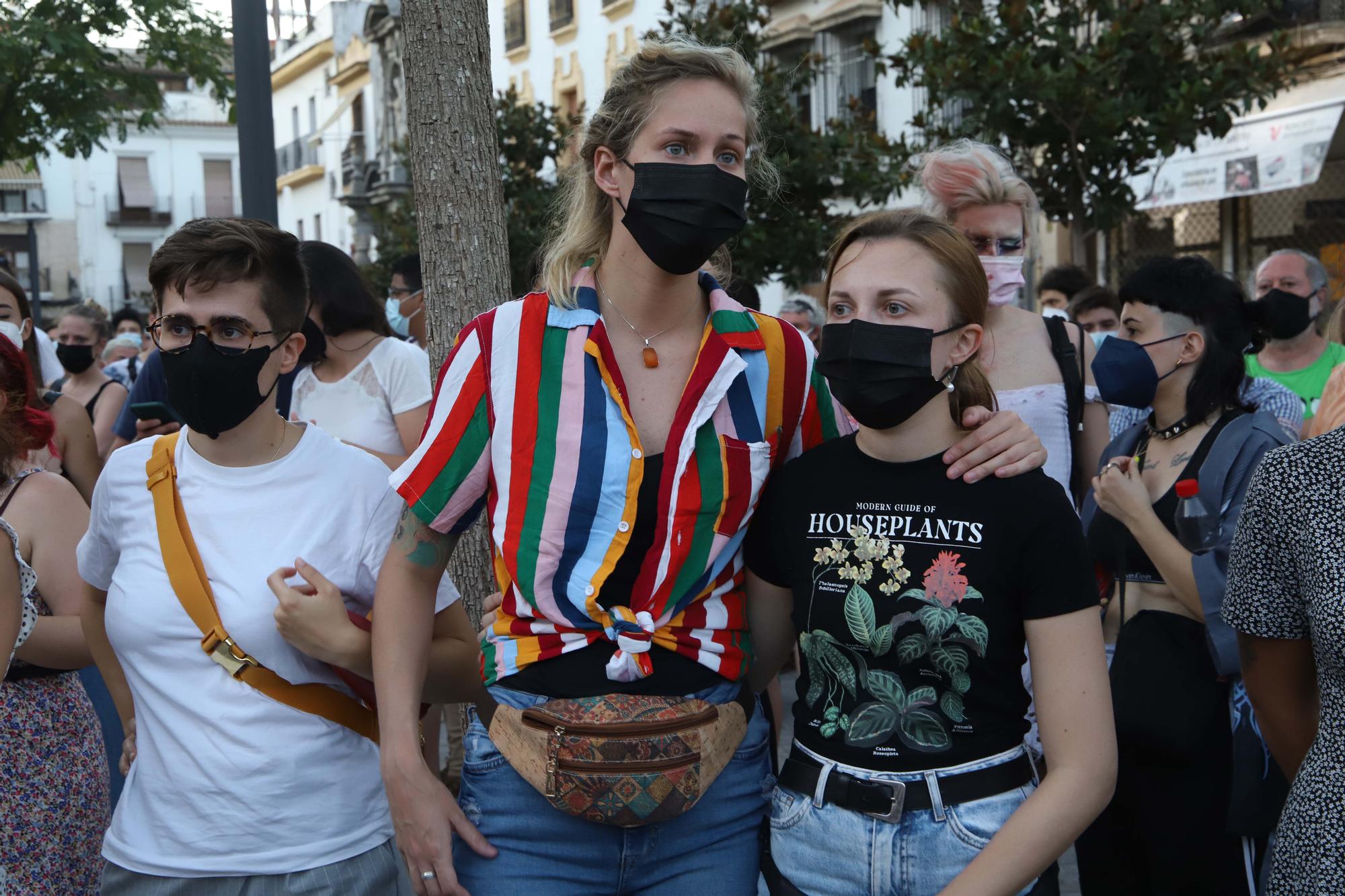 Cientos de personas exigen en Córdoba "justicia" por el asesinato de Samuel Luiz