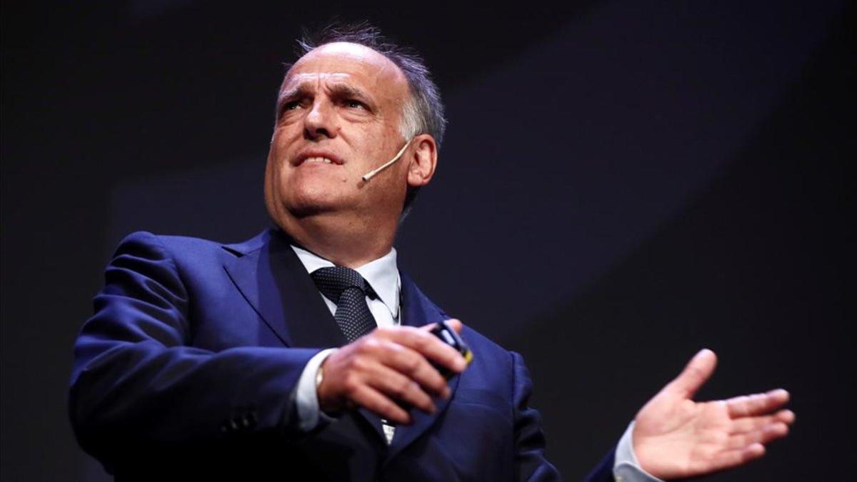 Javier Tebas, presidente de la LFP