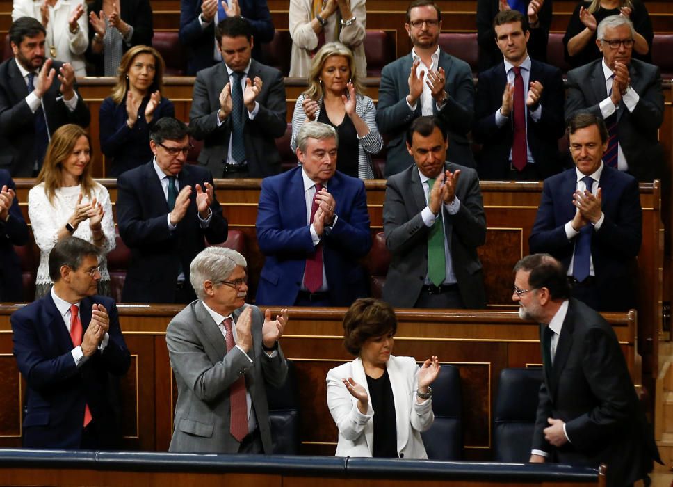 Segona jornada del debat de la moció de censura a Rajoy