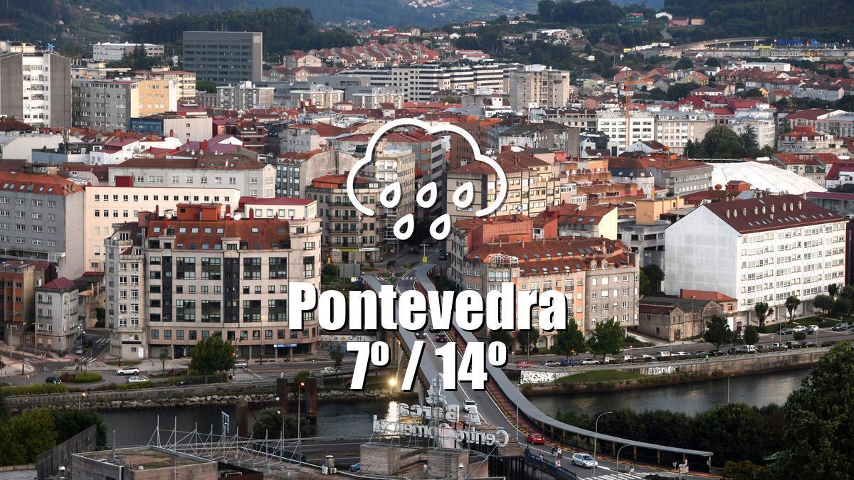 El tiempo en Pontevedra: previsión meteorológica para hoy, sábado 14 de febrero