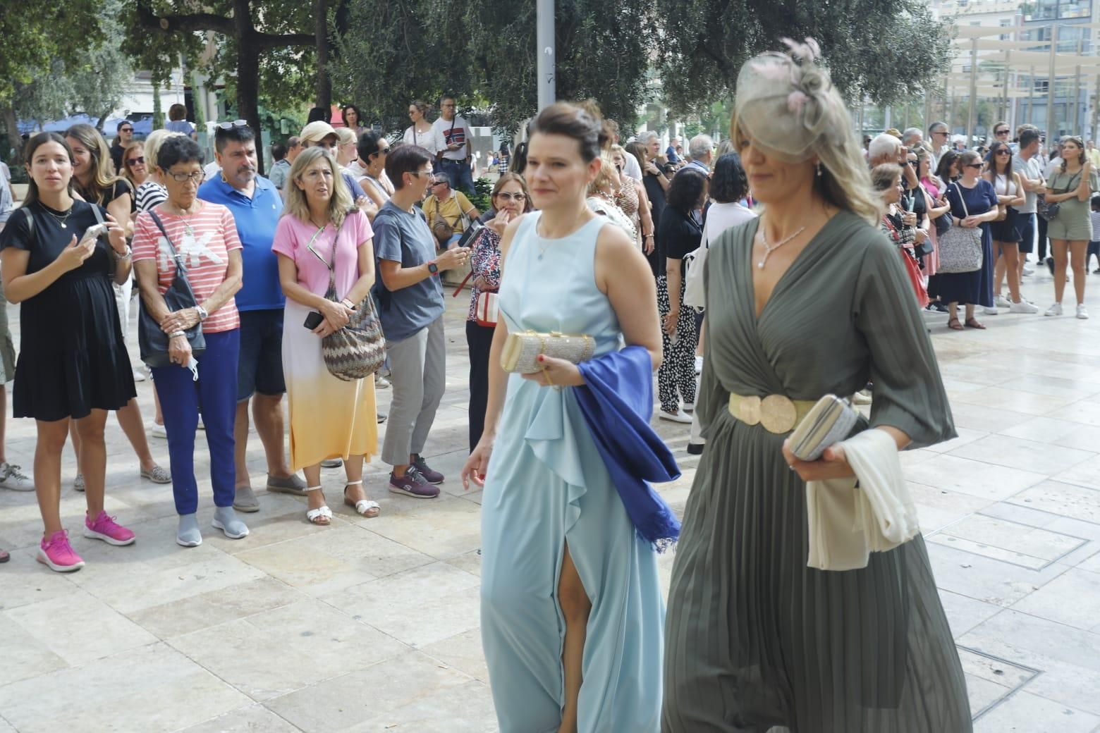 Así ha sido la llegada de los invitados a la boda real en València