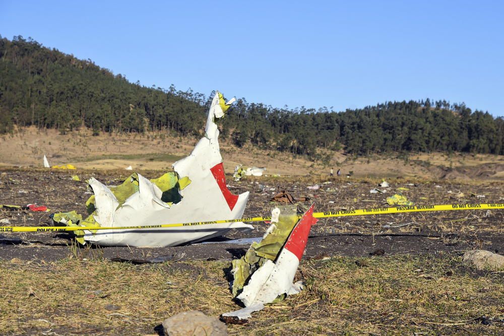 Accidente aéreo en Etiopía