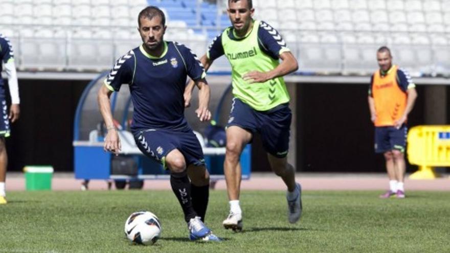 Entrenamiento de la UD Las Palmas