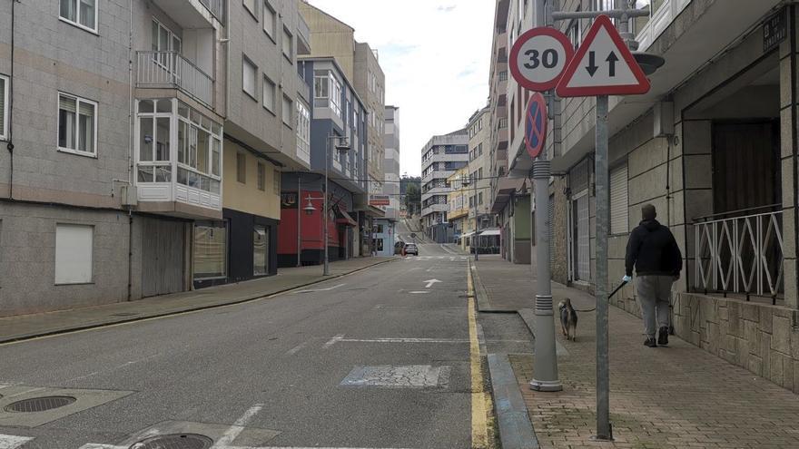 Calle Gondomar, donde se encuentra la discoteca denunciada.