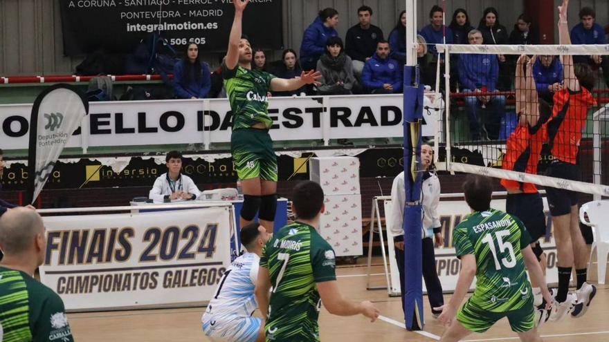 A Estrada acoge las finales gallegas de voleibol