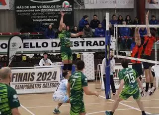 A Estrada acoge las finales gallegas de voleibol