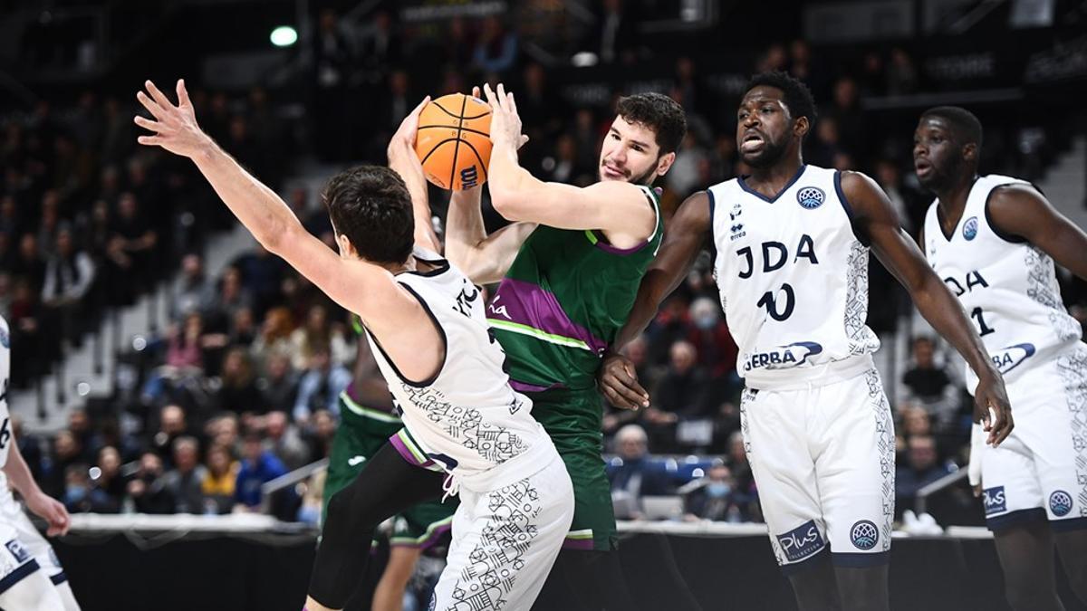 El Unicaja cae en Dijon.