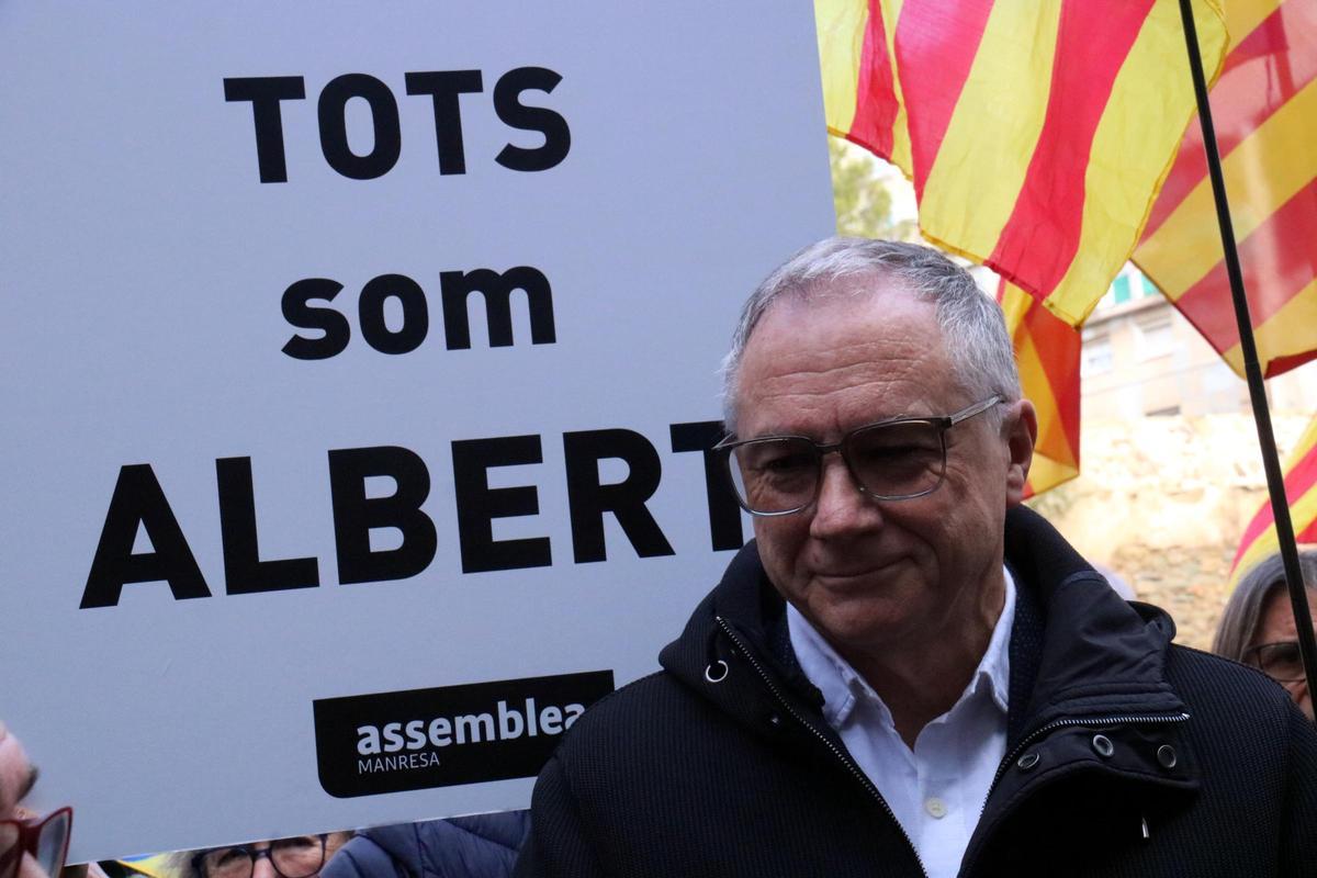 Albert Forcades, el manifestant a qui els Mossos d’Esquadra van assenyalar com a presumpte autor d’una agressió a Montserrat l’any 2025