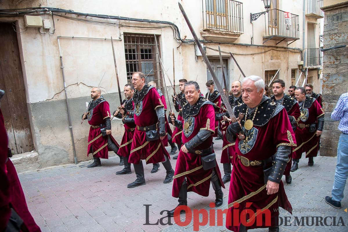 Procesión del día 3 en Caravaca (bando Cristiano)