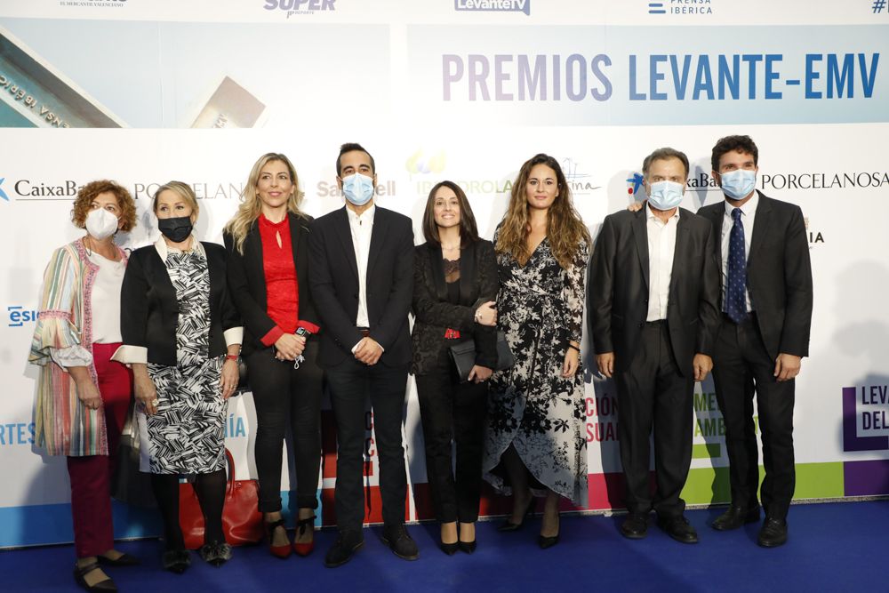 Photocall de los invitados a la gala de los Premios Levante-EMV 2021