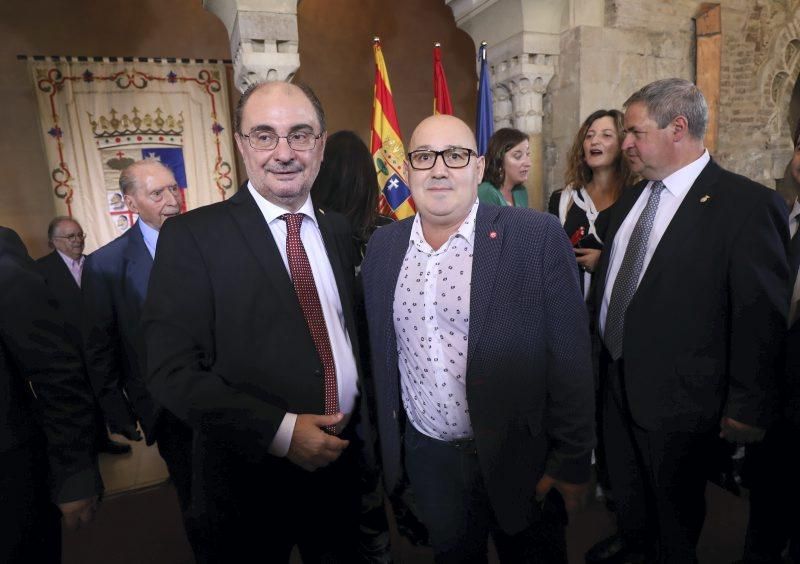 Toma de posesión de Javier Lambán como presidente de Aragón