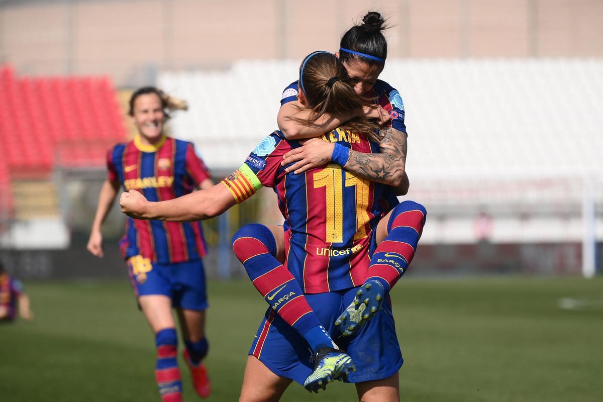 El Barça, a segellar el pas a les semifinals de la Champions femenina