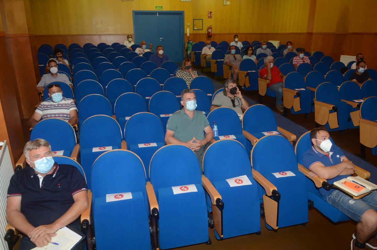 Asistentes a la presentación desarrollada ayer.