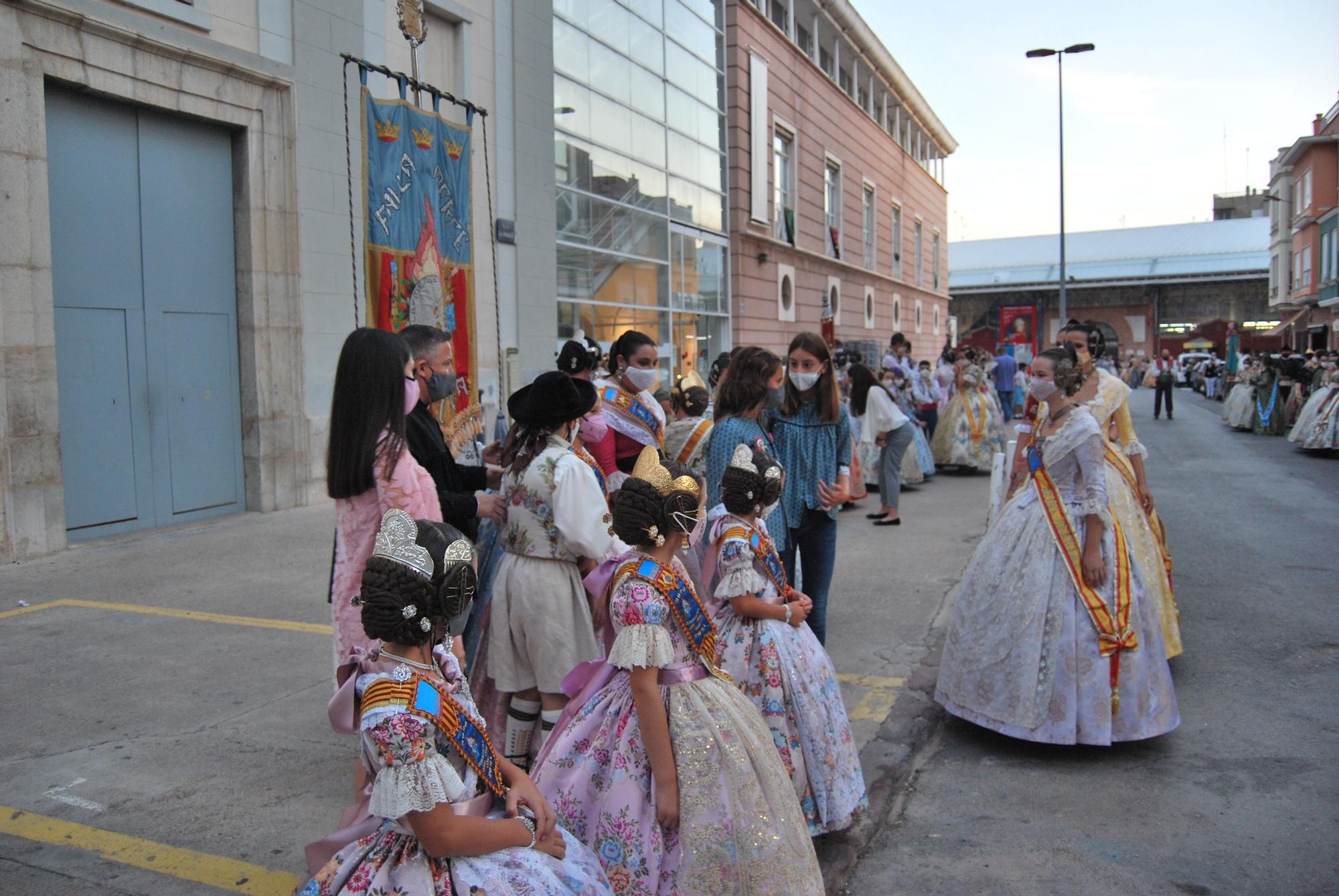 Acto de inauguración de las fiestas josefinas que se celebran del 8 al 12 de octubre en Burriana