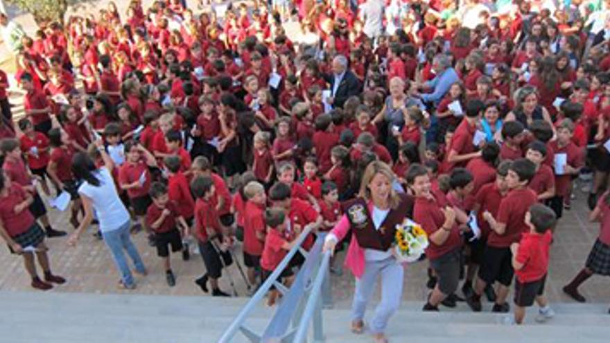 Elena Nevado inaugura el curso académico del colegio San Antonio destacando sus valores