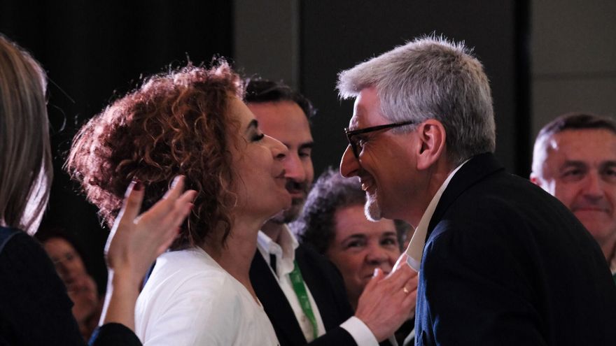 Congreso del PSOE de Málaga: María Jesús Montero &#039;bendice&#039; a Josele Aguilar
