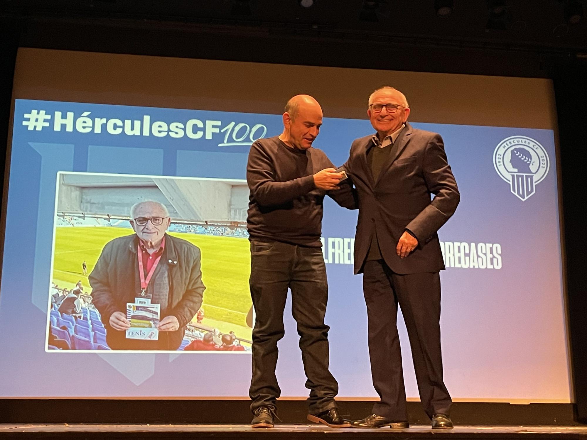 Homenaje centenario a herculanos ilustres en la CAM