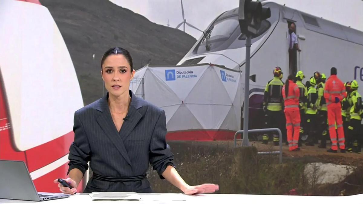 La presentadora Alba Lago.