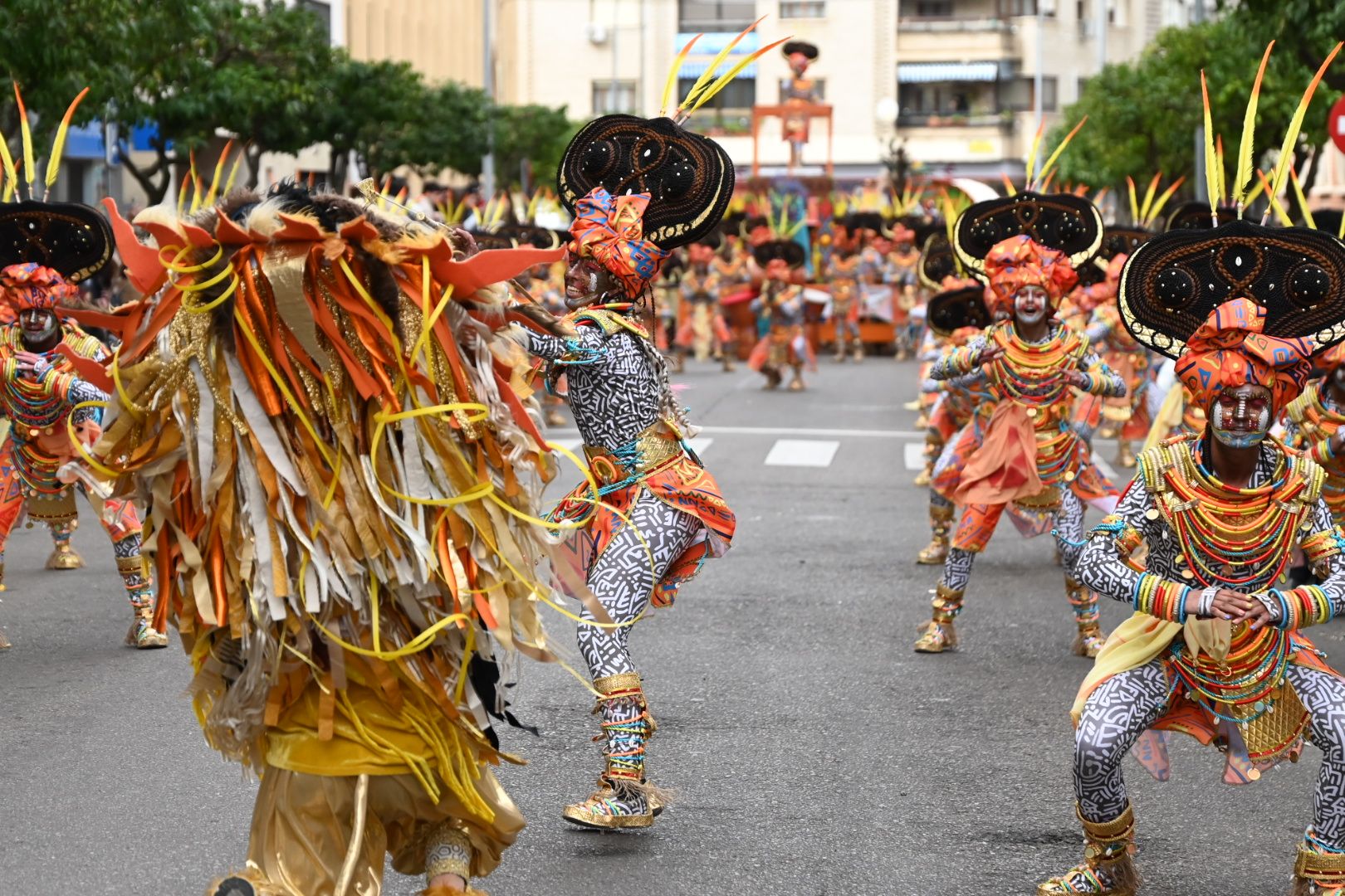 Desfile de comparsas del Carnaval de Badajoz