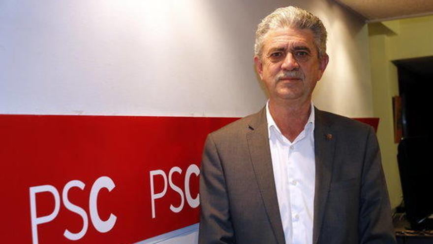 El cap de llista del PSC a les comarques gironines, Rafel Bruguera