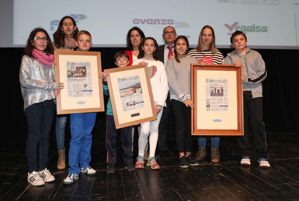 Así fue la entrega de premios de Faro da Escola