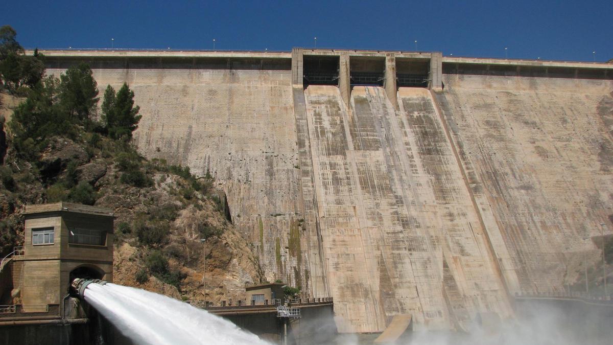 Una imagen de archivo de los embalses del Segura.