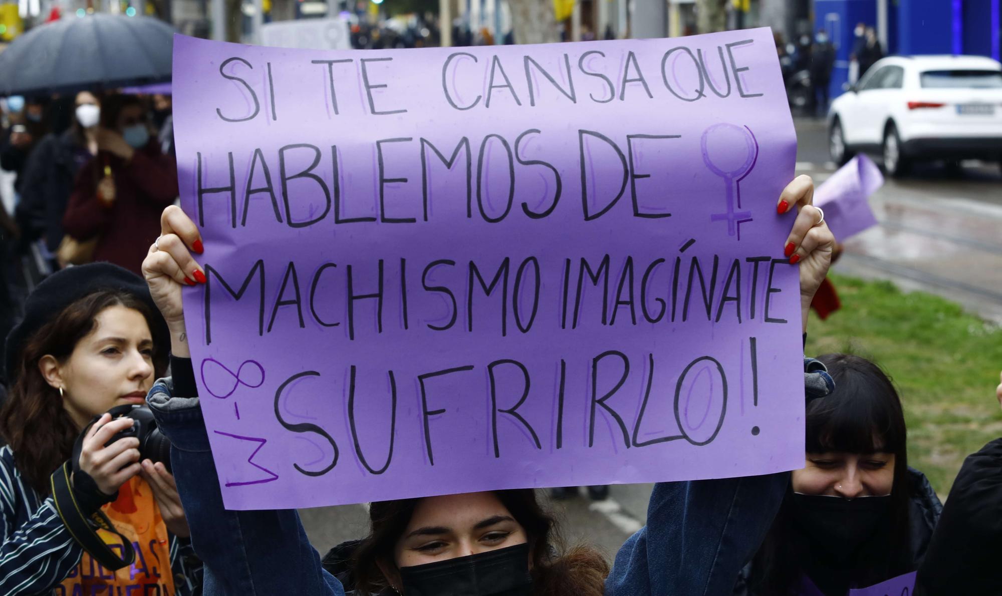 Manifestación estudiantil 8-M 2022