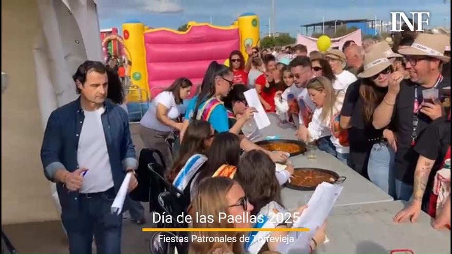 Así ha sido el multitudinario Día de las Paellas de las fiestas patronales de Torrevieja 2025