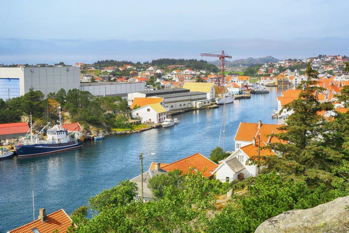 8. La ciudad de veleros mejor conservada de Noruega: Skudeneshavn