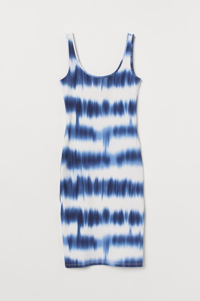 Vestido tie-dye de H&amp;M que ha llevado Alice Campello