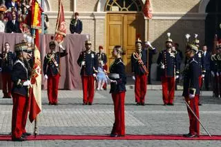 En imágenes | Así ha sido el paso de la princesa Leonor por la Academia Militar de Zaragoza