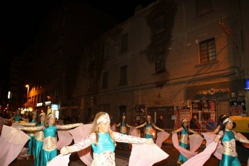 Desfile de moros, cristianos y judíos en Lorca