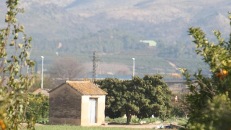 Imagen de archivo de unos agricultores en la Costera.